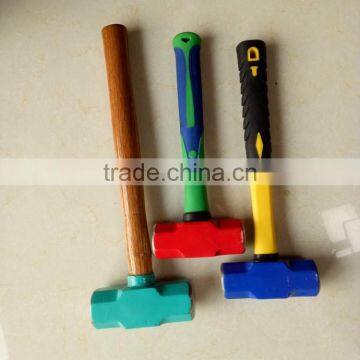 14LB Steel Forged Sledge Hammer With Plastic Handle photo-2