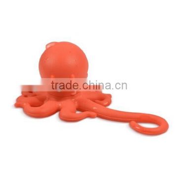 Octopus shaped Silicone tea strainer/filter,silicone tea holder ,Silicone Tea Infuser