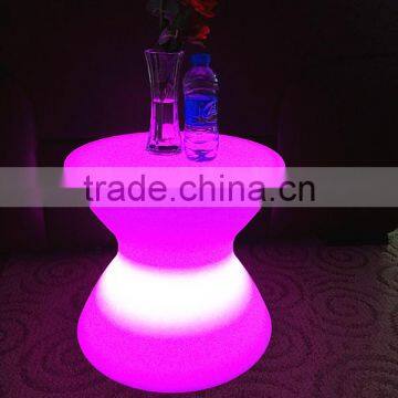 LED Commercial modern multi lighted bar stool