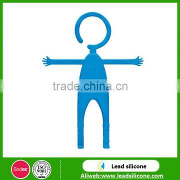 Interesting Product Flexible Silicone Man Shape Cell Phone Holder,silicone Mobile Phone Hook photo-2