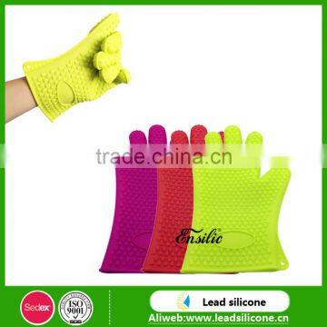 Microwave Oven Heat-resistant Silicone Gloves Silicone Insulated Gloves