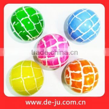 Colorful Strip High Jumping Toys Large Size Bouncing Ball Adult