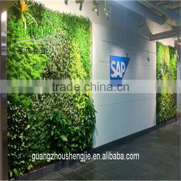 SJLJ013569 Artificial Vertical Green Walll Indoor Decorative Artificial Grass Wall photo-3