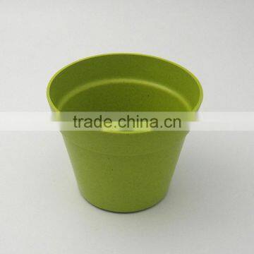 Biodegradable Bamboo Fiber Flower Pots With Lid photo-2