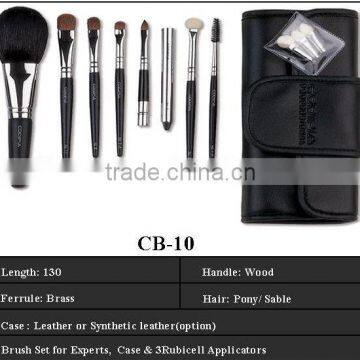 luxury cosmetic brush set