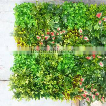 Home and outdoor decoration synthetic cheap artificial vertical green grass wall E08 04B10