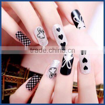 Nail Stick Act the Role Ofing is Tasted Nail Stickers Three-dimensional Decals Imitation of Dry Flower Nail Stick 3 d Environmen photo-2