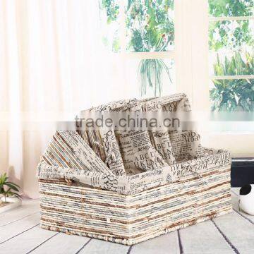 Custom size wicker laundry basket