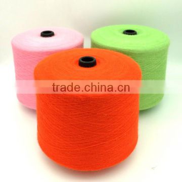 Viscose Nylon core spun yarn 28s/2 for knitting Anti pilling rabit hair