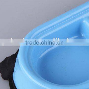 New Design Plastic Slip-resistant Oval Pet Bowl With Rubber Bottom/dog Bowl photo-5