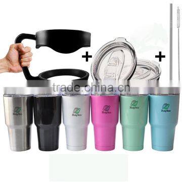 Handles And Straws for Hot Sale 30oz 304 Stainless Steel Tumblers photo-2