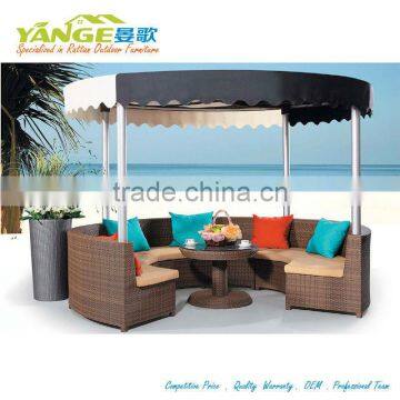 outdoor metal waterproof fabric gazebo parts