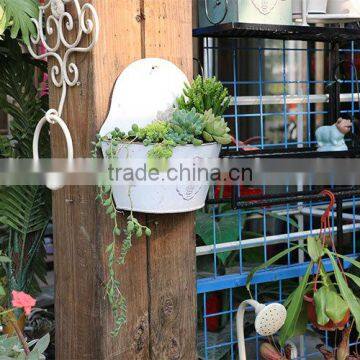 Colorful Home Decoration Flower Pot Metal Garden Planter photo-2