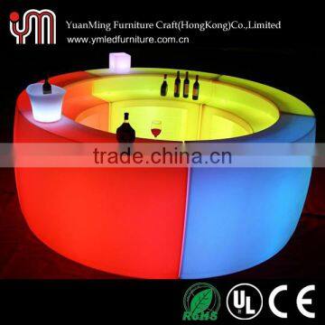 Led Glowing Modular Round Bar Counter photo-2