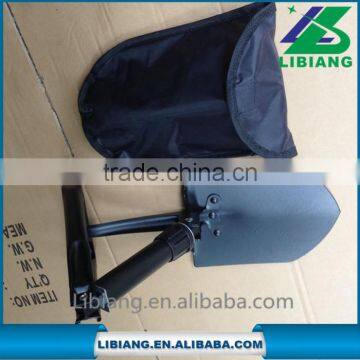 Alloy iron multi purpose folding shovel