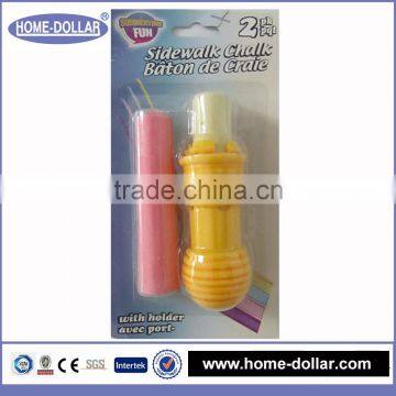 writing painting washable jumbo paint dustless kids colored sidewalk chalk with plastic holder