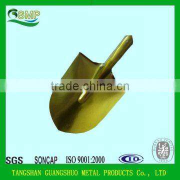 Golden color JISA Standard spade head pointed Tangshan shovel head