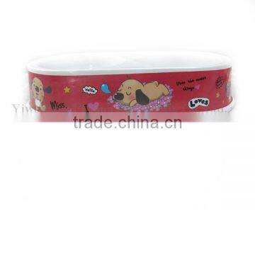 Plastic Dog Food Bowl