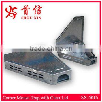 CORNER MOUSE TRAP WITH SOLID LID SX-5016