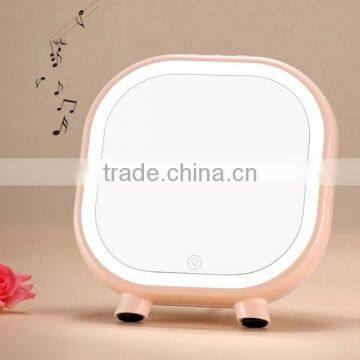 Lighted Makeup Vanity Mirror with Bluetooth Audio Speaker