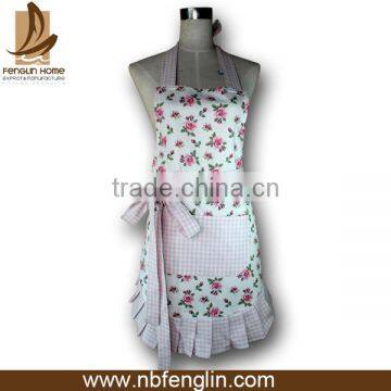 cotton and decorative school apron