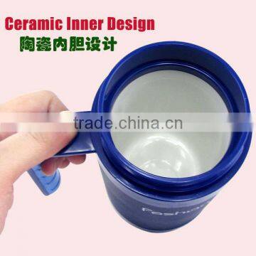 Good Quality 350ML Ceramic Thermos Coffe Cup for Office photo-3