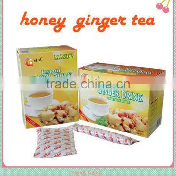 Hot Sale Instant Honey Ginger Tea Granules