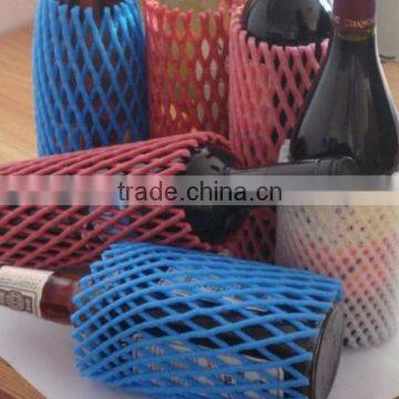 Useful Color Red Black EPE Protection Safety Sleeve Net for Bottle