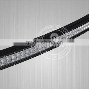 3D Reflector Curved LED Light Bar 288W 50inch Bar Light Jeep Wrangler Headlight With Installing Mounting photo-4