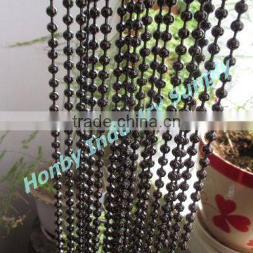 Wholesale 6mm Gunmetal Color Metal Bead Curtain Chain