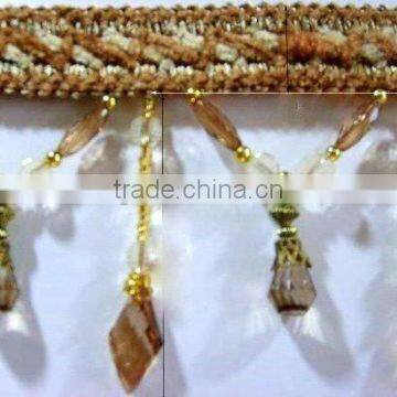 Acrylic Beads Decoration Fringe