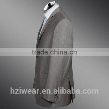 Stripe Notch Lapel Business Suits for Man photo-3