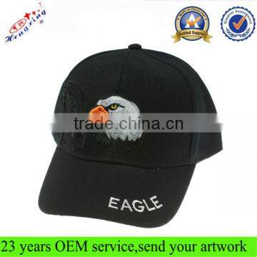 Custom High Quality Short Brim 6 Panel Baseball Cap for Sale