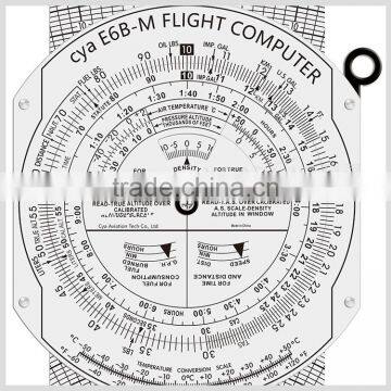 CYA Brand Metal E6b Flight Computer Solid Aluminum Micro Flight Computer for Air Force#E6B-M photo-2