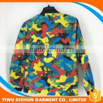 Mens Fashion Camouflage All Over Print Sublimation Jackets photo-5