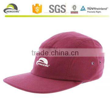 5-panel Cap With Leather Label, 5 Panel Hat Wholesale Hats Cap photo-4