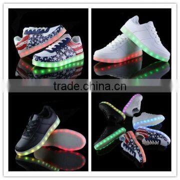 2015 New Colorful Mens Flashing Led Light Shoes photo-3