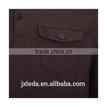 Men's Polo Collar Long Sleeve Tees Sport Polo t Shirt for Men photo-6