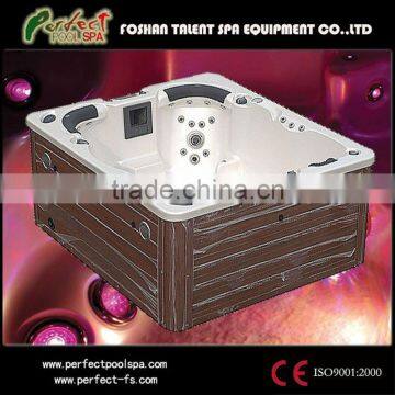 Sitting bathtub/bathroom corner body massage hot tub