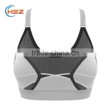 HSZ-126 New Style Sport Bra Underwear in Fashion Design Bra Name Brand Wear For Yoga and Running photo-3