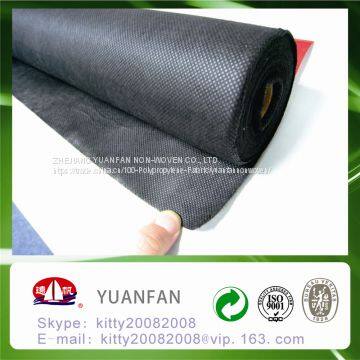 BSCI PASS--[ Factory Supply ] PP Spunbond Nonwoven Agriculture Black Ground Mulch Film/Cover photo-4
