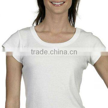 Ladies Short Sleeve Scoop Neck Promotional T-shirt