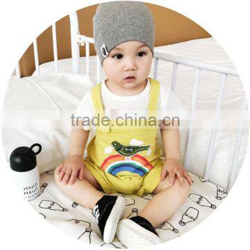 S17055A Summer Clothes Toddler Baby Suspender Shorts Pants photo-3