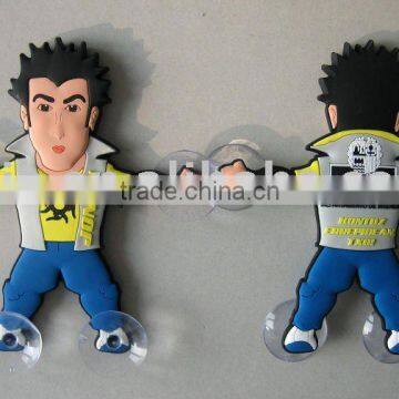 singers car window suction cup figurine