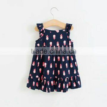 Style 2016 Girl New Pattern Vest Dress Girls Designer Dresses causal