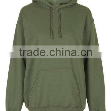 2017 spring new look male 100% cotton plain hoodie