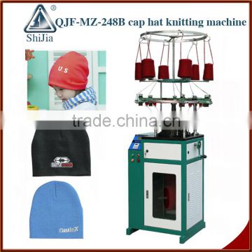 QJF-MZ-248 High production CE cap hat circular knitting machine