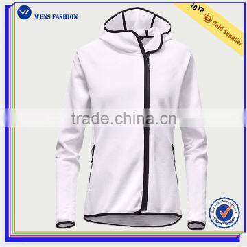 Waterproof Jacket Wholesale Women Jacket Model Zipper Hoodie Jacket