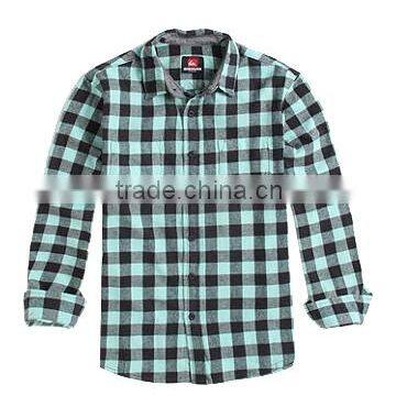 New Men's Long Sleeve Checked Flannel Casual Shirt photo-2