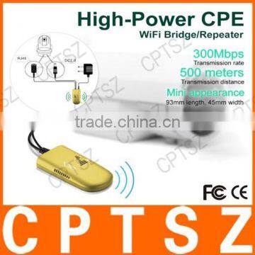 VONETS VAP11G-500 Outdoor 300Mbps CPE / High Power Wireless Wifi Repeater/bridge/AP Professional Mini Industrial Bridge photo-4